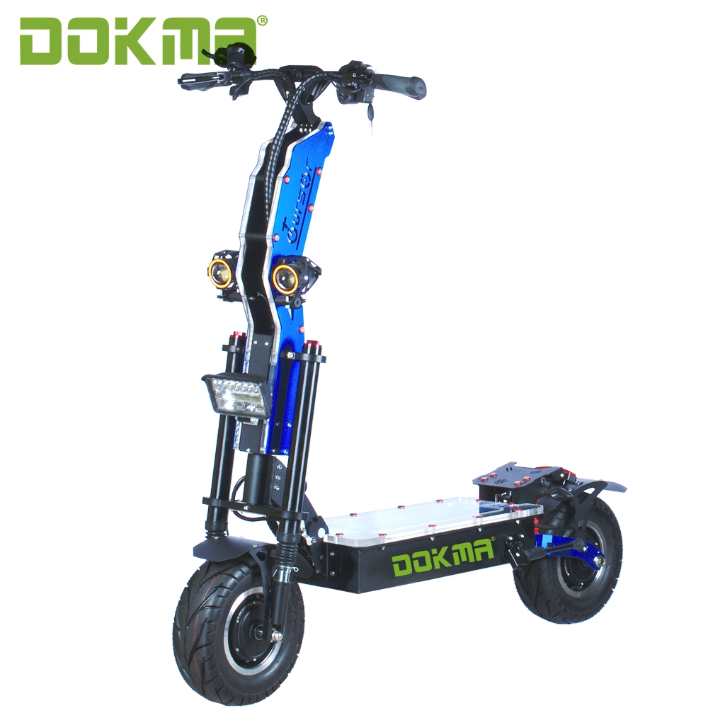 [New Release] Dokma 72V Dtoursor Dual Motor off Road Electric Scooter 8000W Folding Escooter Mobility Scooter Electric Motorcycle Escooter